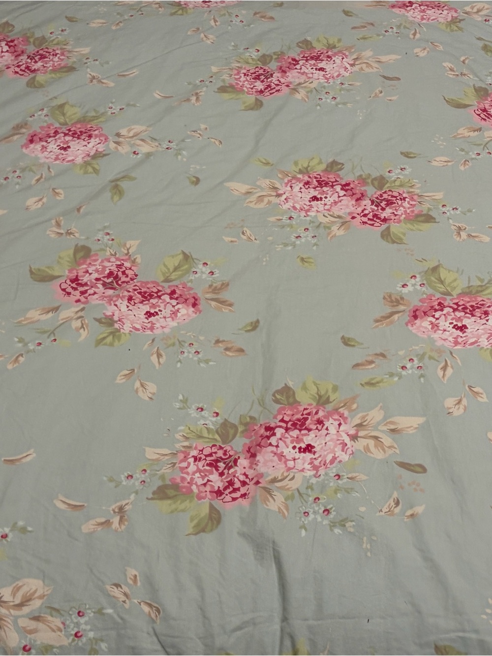 Shabby Chic Queen Floral Pastel Duvet Set - Light Blue and Pink- MAKE AN OFFER🩷 - Picture 4 of 4
